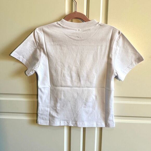 NWT Stella McCartney Kids White Organic Rock Out T-Shirt. Size 4 - Picture 7 of 7